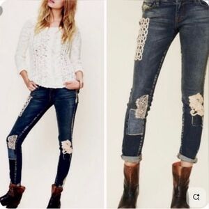 FREE PEOPLE By Artisan De Luxe Skinny Jeans